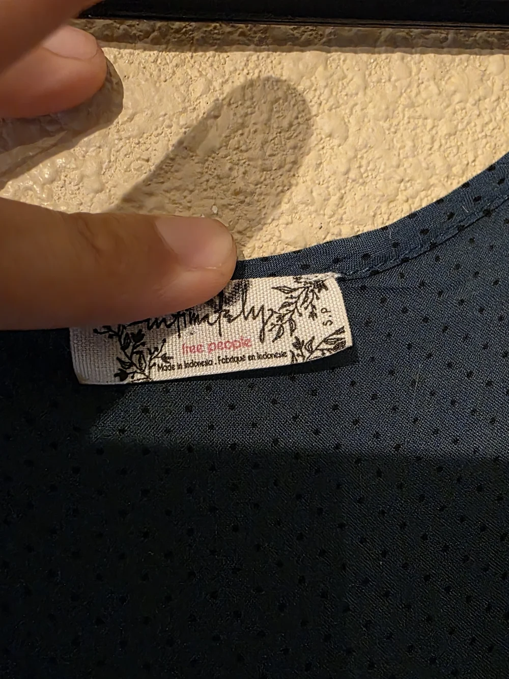Free People Dark Teal Camise Slip